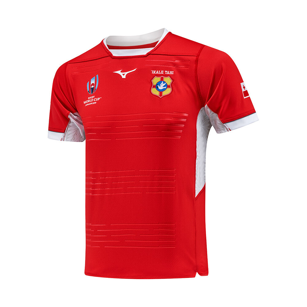 Mizuno Tonga RWC Home - Erkek Forma - Koyu Kırmızı Türkiye (DTNSRL-279)